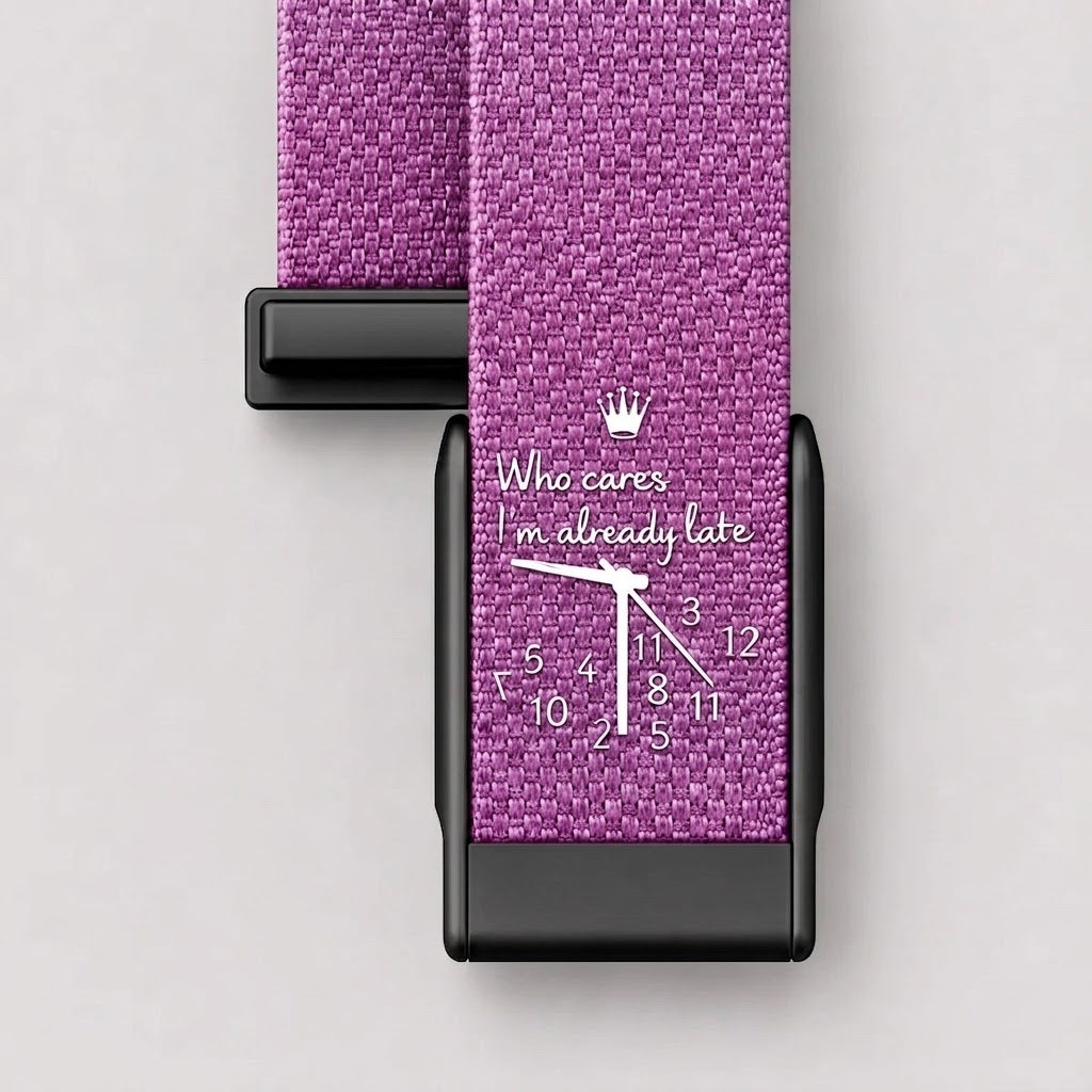 Bracelet nylon fuchsia Whoop 5.0 – Time Fuschia