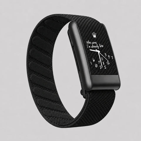 Bracelet nylon noir 5.0 – Time Noir