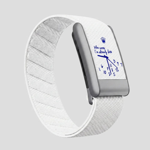 Bracelet nylon blanc Whoop 5.0 – Time Blanc